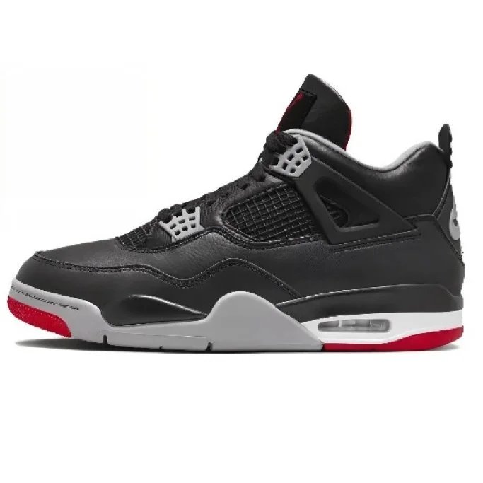 10-FV5029-006-A4 Black Red Leather (G)