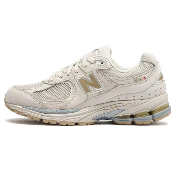 New Balance 2002R Cream Gold Blue