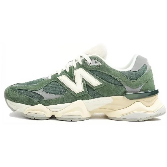 New Balance 9060 Forest Green White
