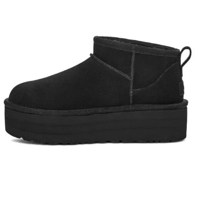 UGG Platform Mini Boot Black BlackMid