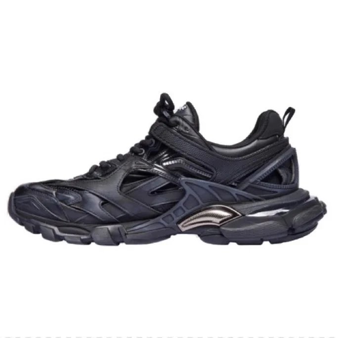 568614W2GN11000- Paris hollowed out black