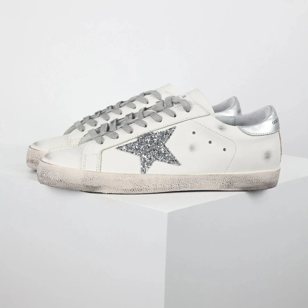 3-Silver Bright Star Silver Tail Small Dirty Shoes