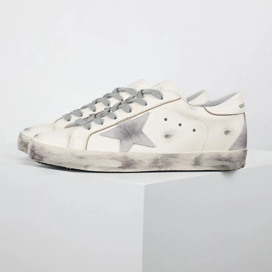 17- Gray Star White Tail Dirty Shoes