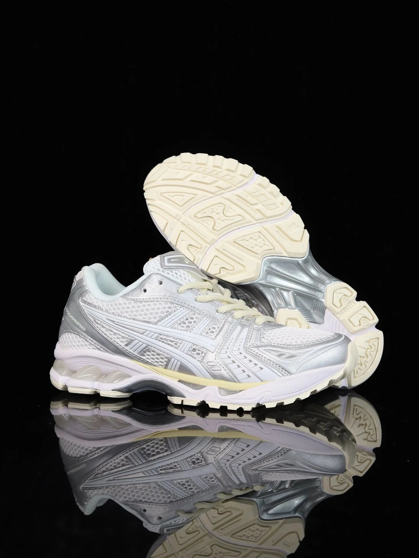 ASICS Gel-Kayano 14 White Silver