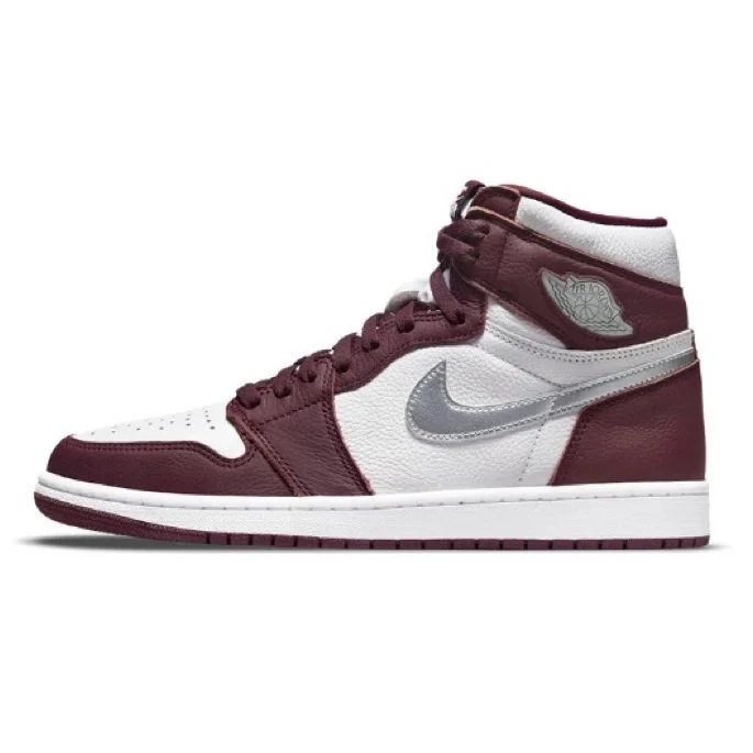 Air Jordan 1 High Burgundy 555088-611-A1HighBurgundySilver(G)