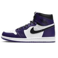14-555088-500-A1 High-top white and purple toe (G)