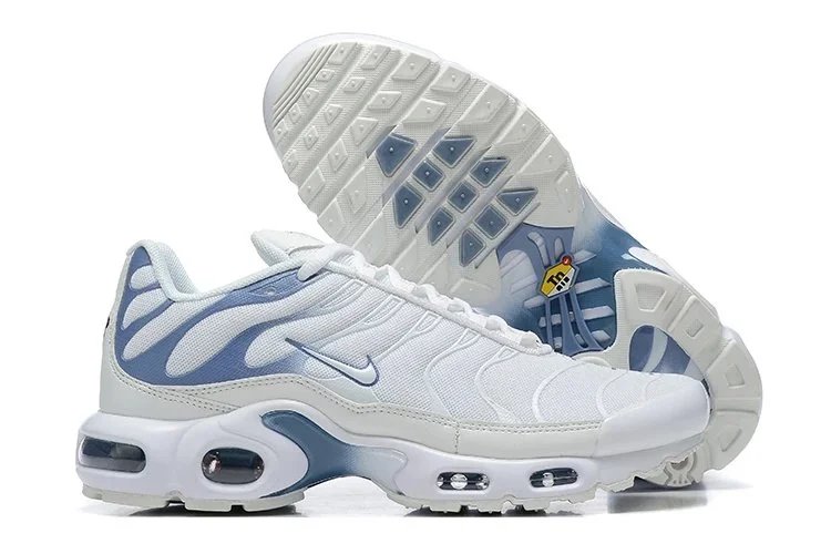 Nike Air Max Plus White Blue Sneakers