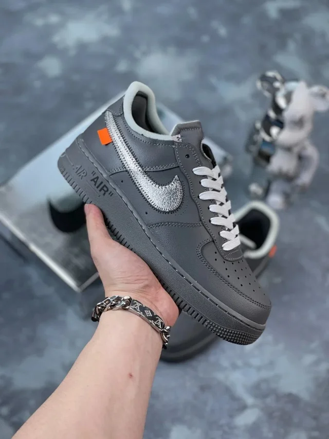 Nike Sneakers Air Force 1 Low with exposed-foam and zip-tie design product detail image 8