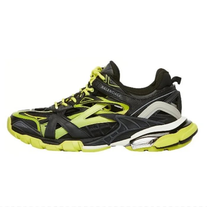 568614W2GN31073 Paris hollow black fluorescent green