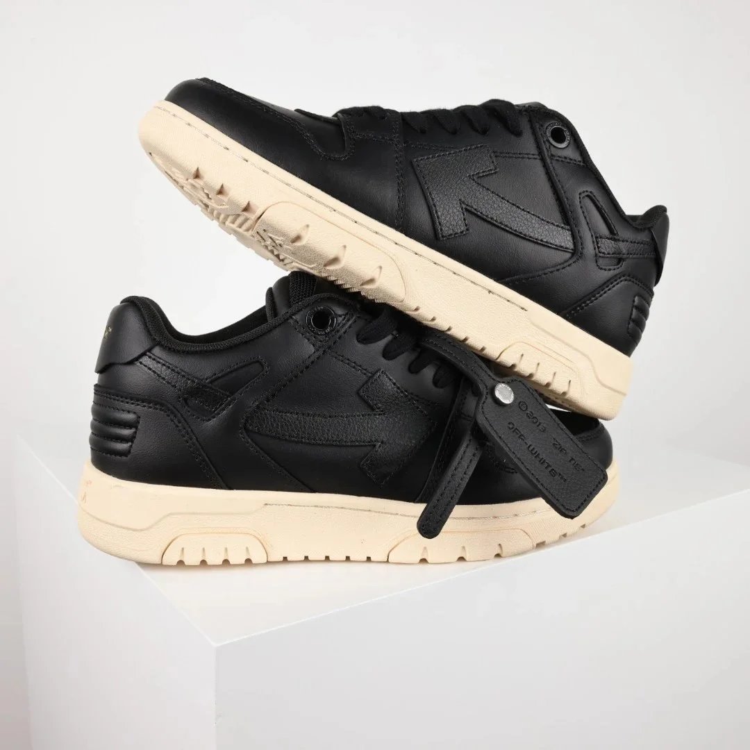 Off-White Diagonal Arrow Low White Pink Sneakers - 18