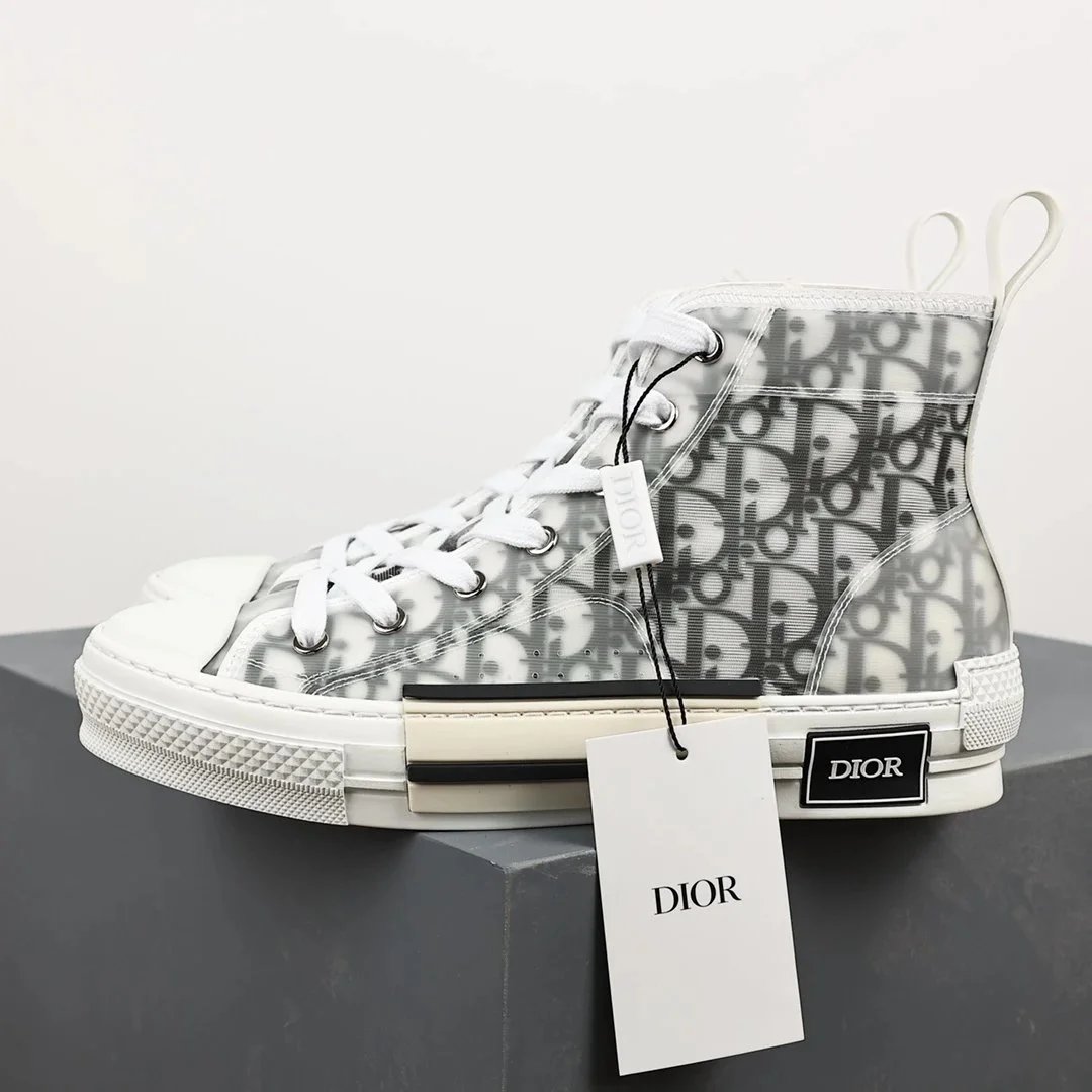 Dior B23 High Oblique Transparent White