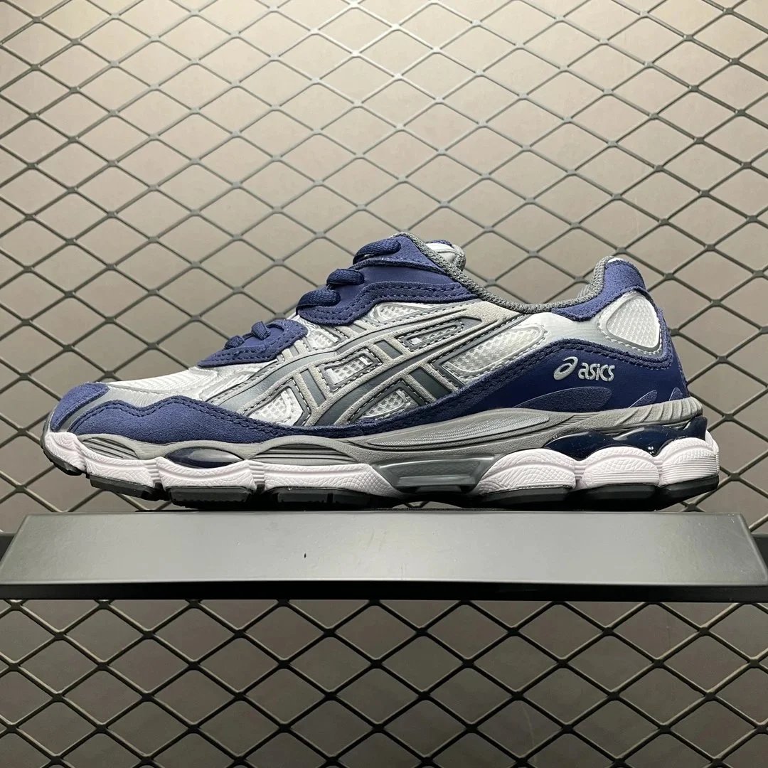 Asics Gel-NYC White Navy Blue