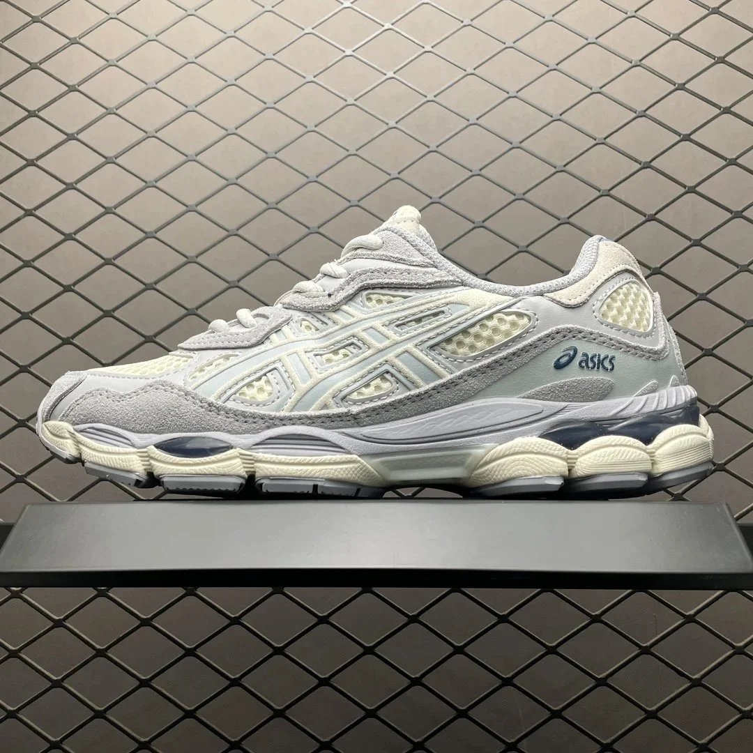Asics Gel-NYC Grey Cream Blue