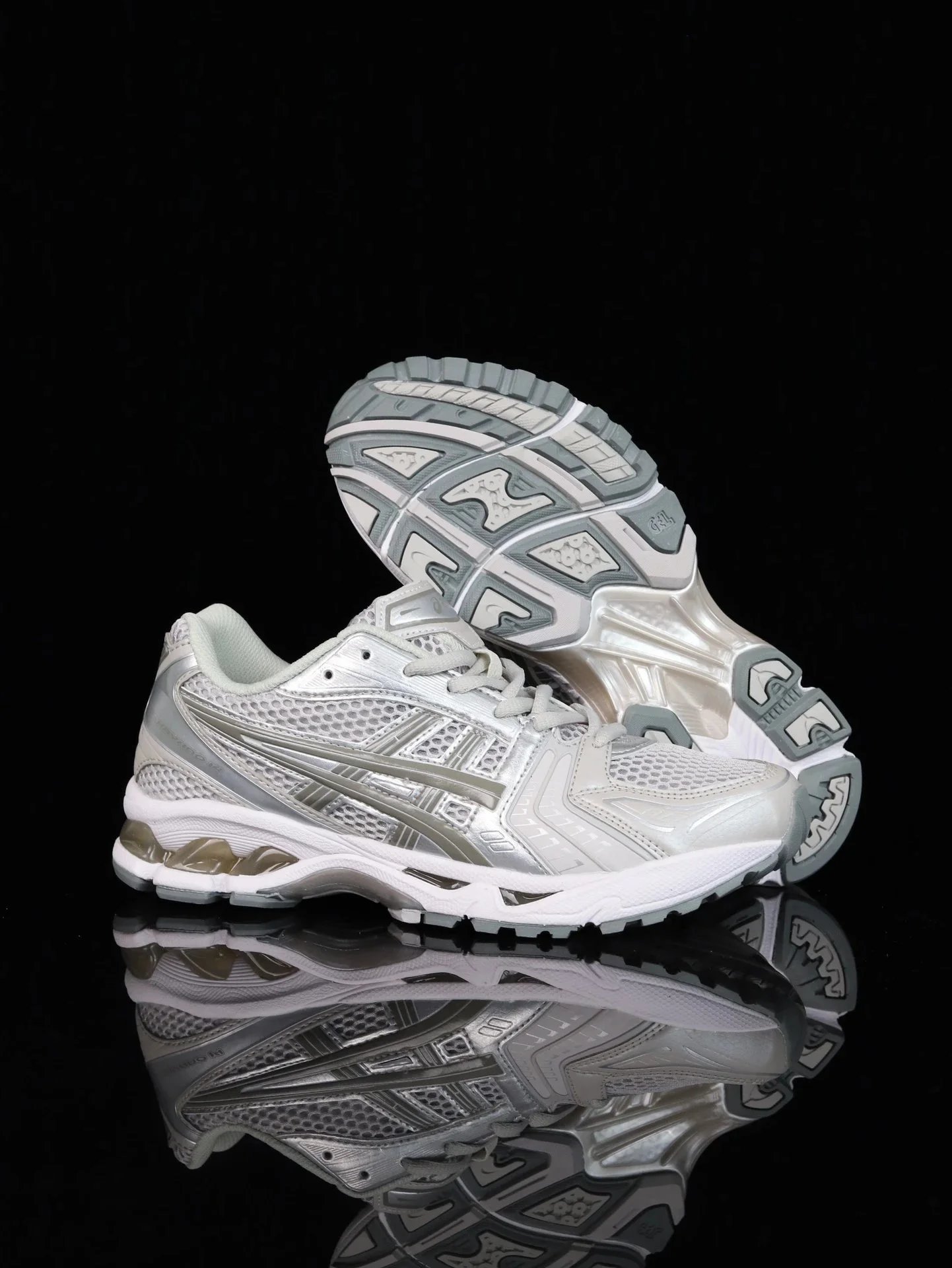 Asics Gel-Kayano 14 White Silver