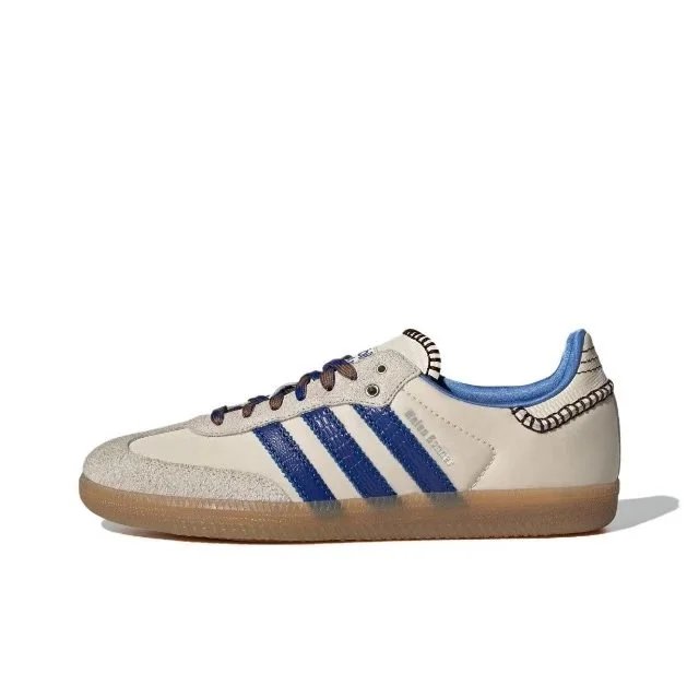 Adidas Samba x Wales Bonner Cream Blue Gum
