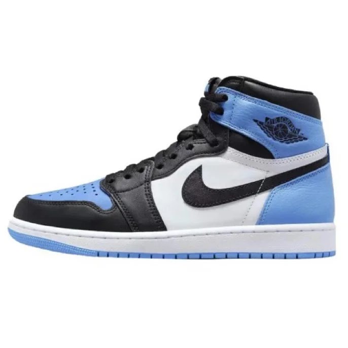 Air Jordan 1 Retro High Black Blue -400-A1HighBlueWhite(G)