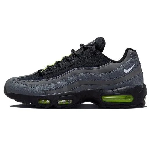 95 Air Cushion Black Green White Swoosh