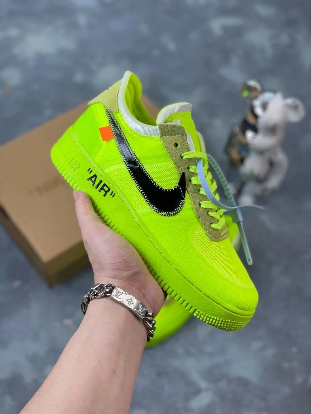 Nike x Off-White Air Force 1 Low 'The Ten' White Sneakers - 8