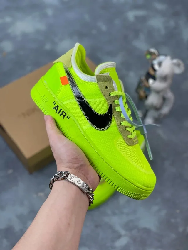 Nike Sneakers Air Force 1 Low with exposed-foam and zip-tie design product detail image 6