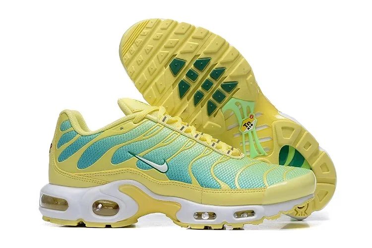 Nike Air Max Plus Yellow Green Multicolor Sneakers