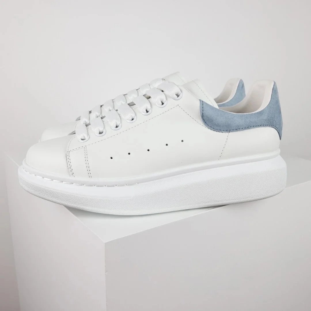 Alexander McQueen Oversized Sneakers White/Blue