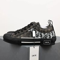 16-B23 Black Transparent Low-top