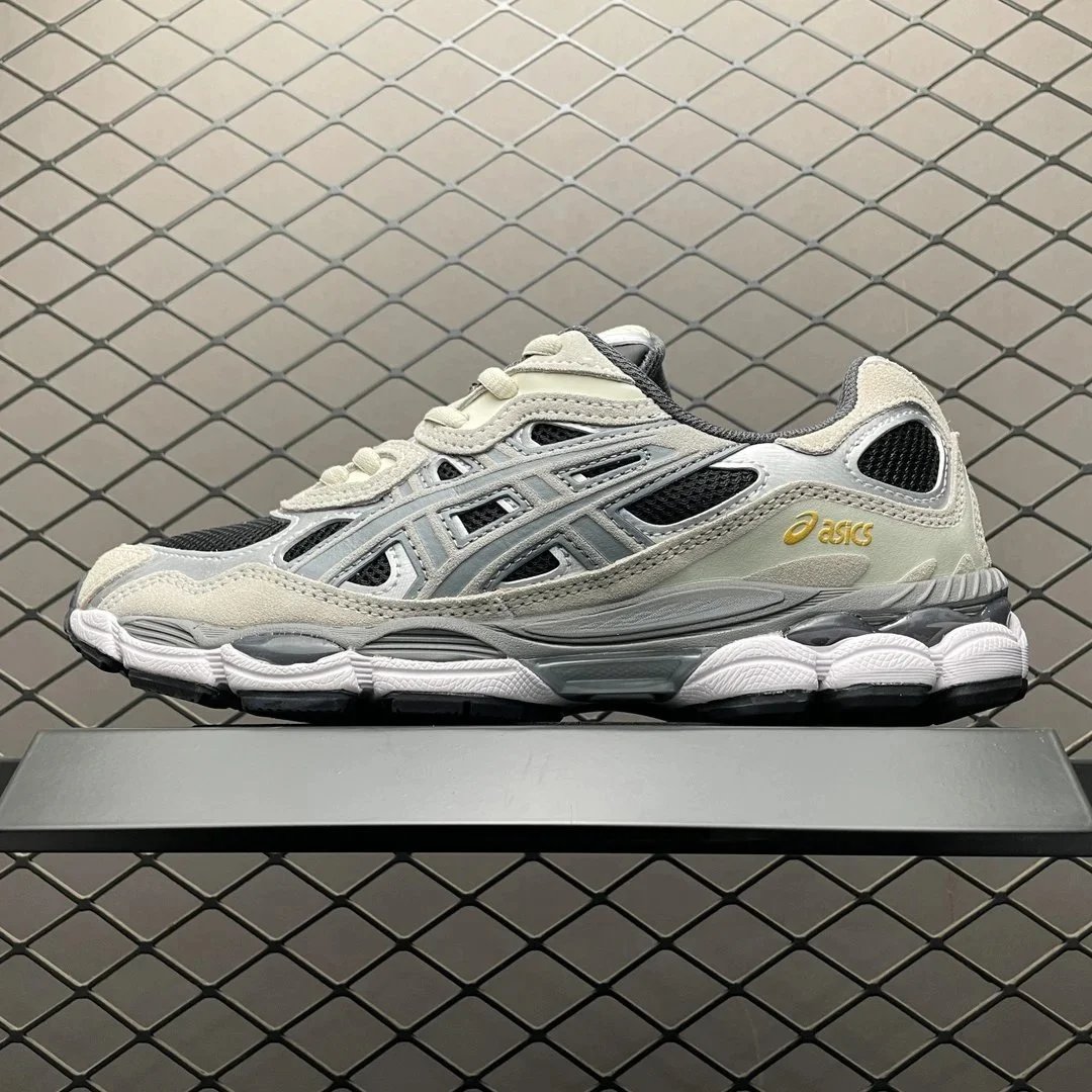 Asics Gel-NYC Grey Cream Gold