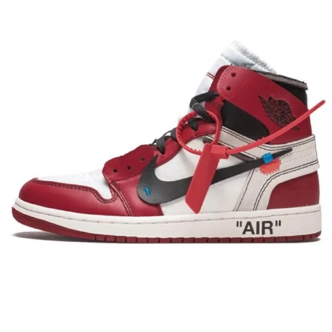 Off-White x Jordan 1 Chicago Red White Black