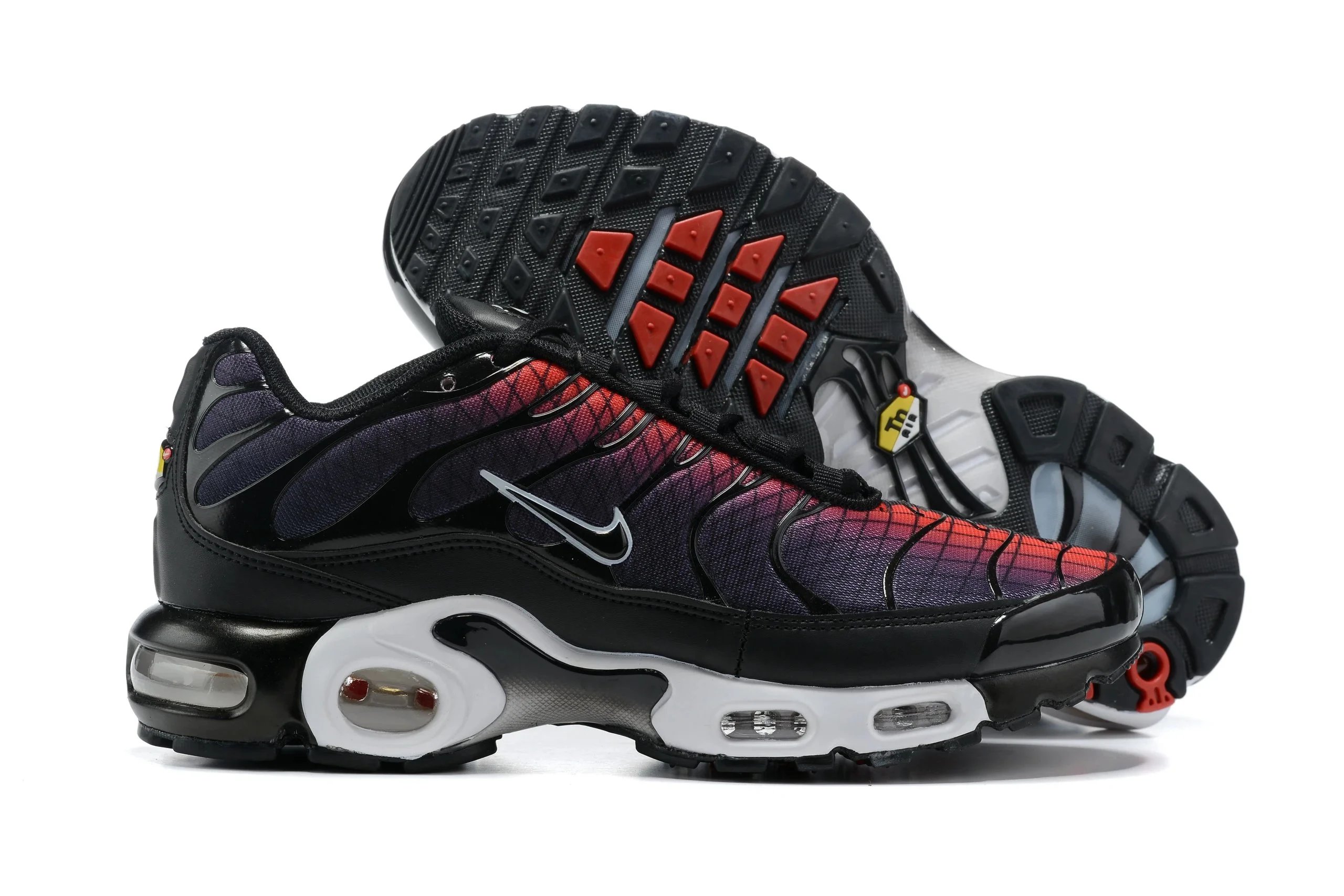 Nike Air Max Plus TN Black Purple Red Multicolor Sneakers