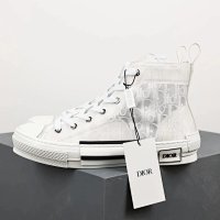 5-B23 White Transparent High-Top