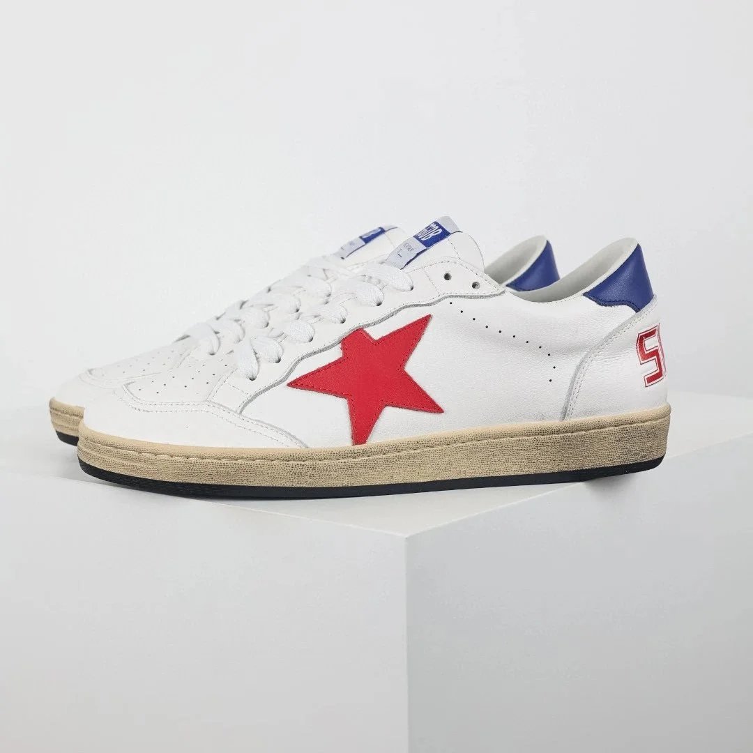 28- Red Star Blue Tail 58 Little Dirty Shoes