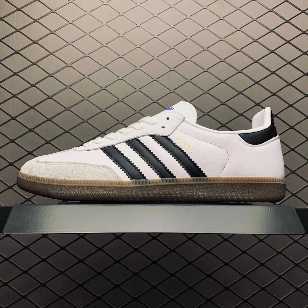 Adidas Samba OG Pink Navy Sneakers - 3
