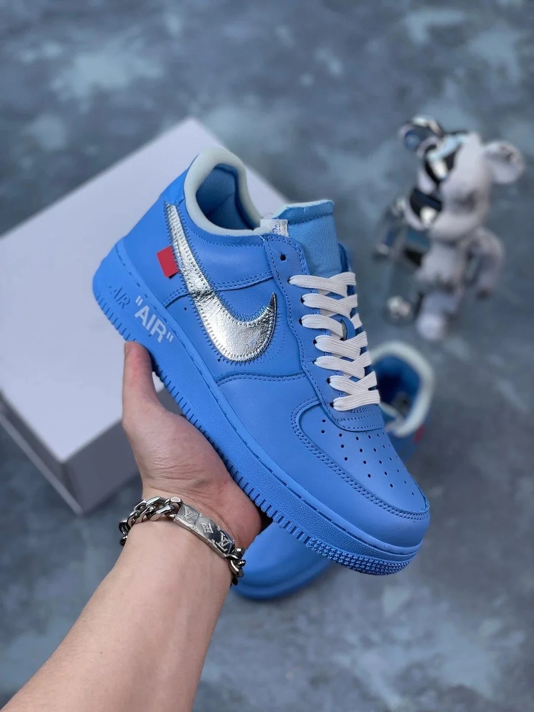 Nike x Off-White Air Force 1 Low 'The Ten' White Sneakers - 6