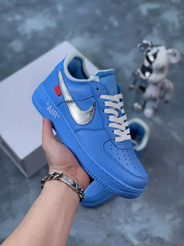 Nike Sneakers Air Force 1 Low with exposed-foam and zip-tie design product detail image 4