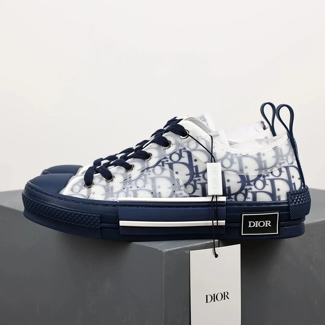 Dior B23 Low Top Navy Oblique
