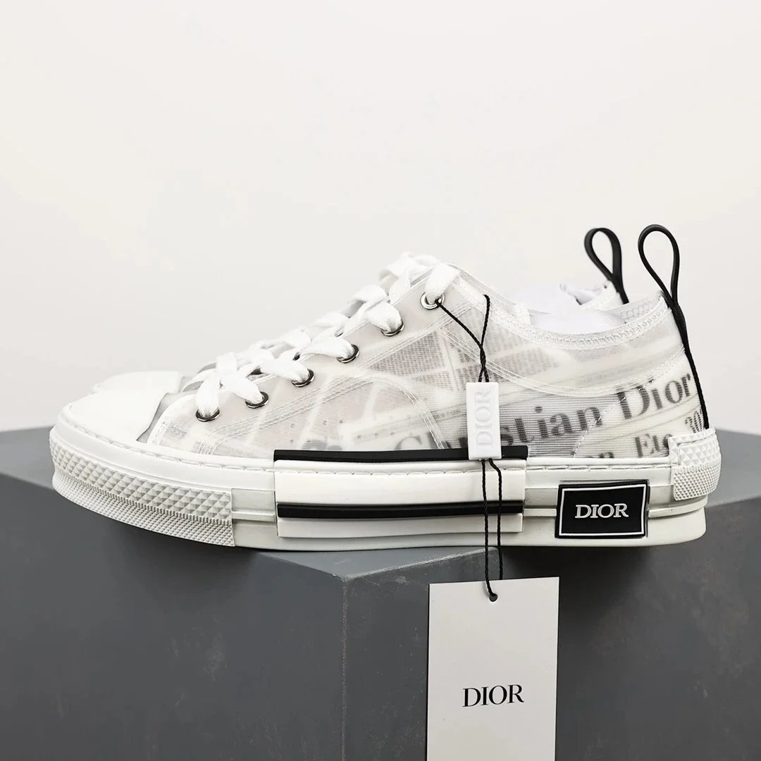 Dior B23 Low Top White Christian Dior Print