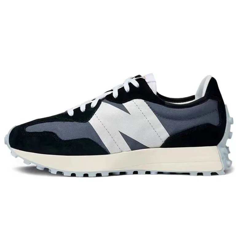 New Balance 327 Black Grey White