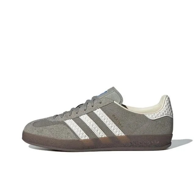 Adidas Gazelle Indoor Grey White Gum