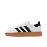 IE1377 Samba white and black stripes on a thick yellow background (G)