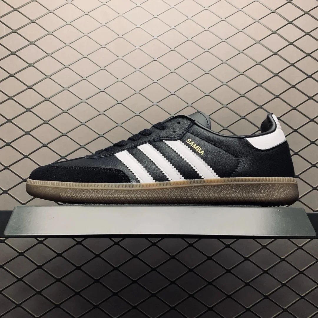 Adidas Samba OG Pink Navy Sneakers - 4