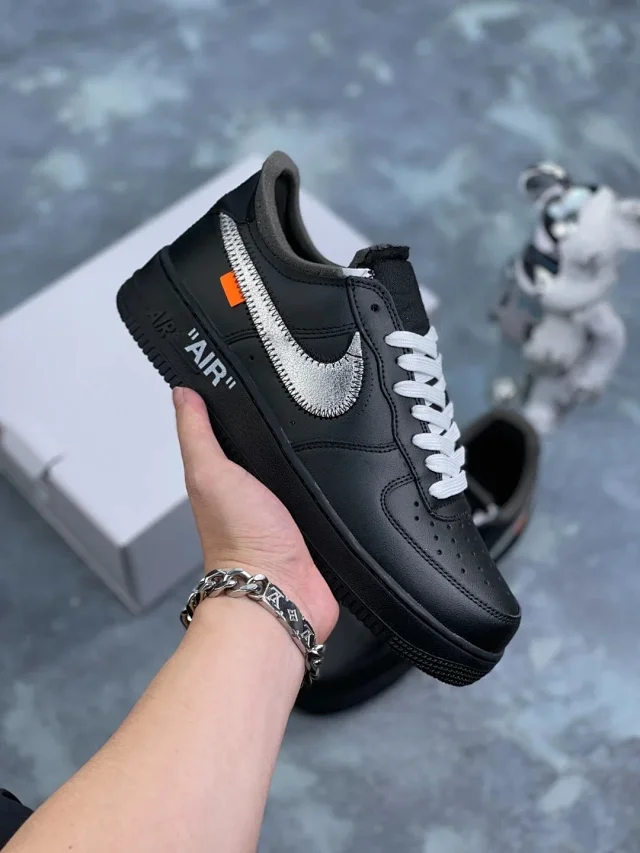 Nike Sneakers Air Force 1 Low with exposed-foam and zip-tie design product detail image 1