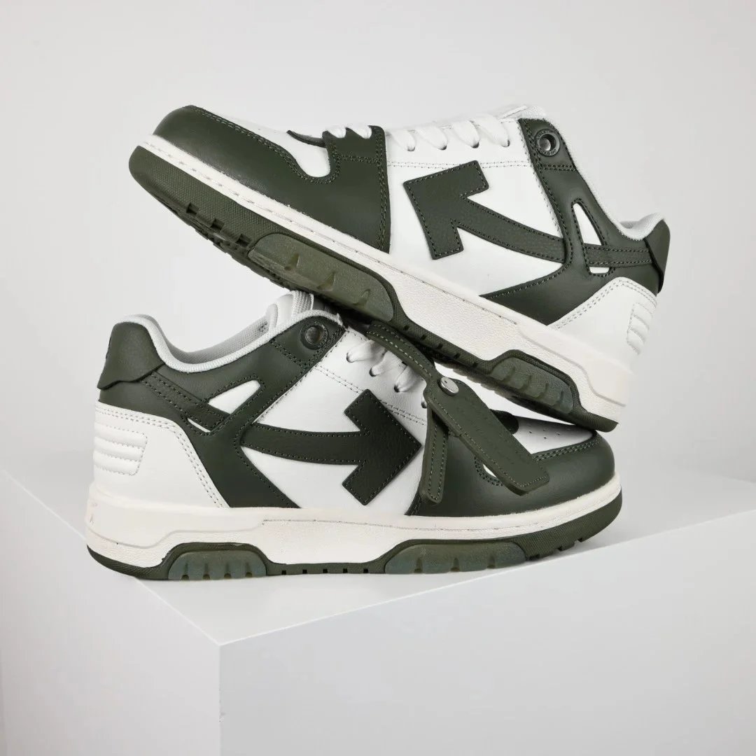 Off-White Diagonal Arrow Low White Pink Sneakers - 36