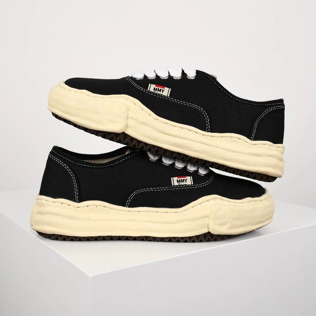 Maison Mihara Yasuhiro Baker Low Black Cream