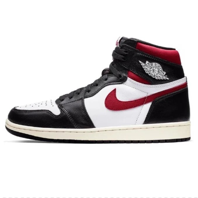 Air Jordan 1 Retro High Black Red 555088-061-A1HighBlackWhiteRed(G)