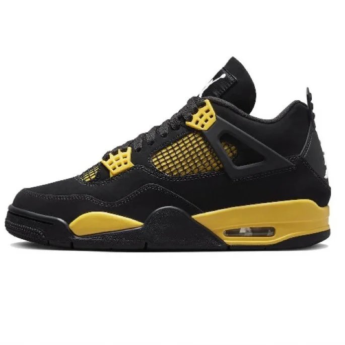 A4 black and yellow