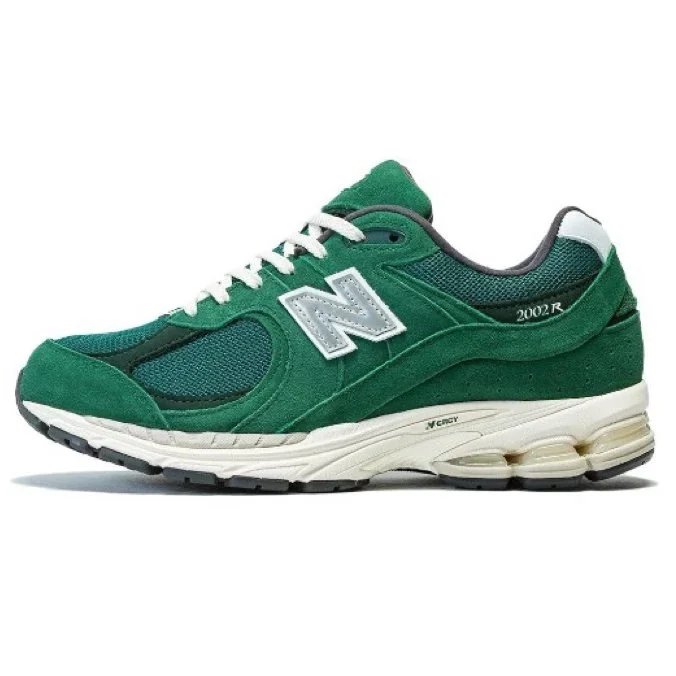 New Balance 2002R Green White