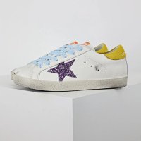 5-Purple Glitter Star Yellow-Tail Little Dirty Shoe