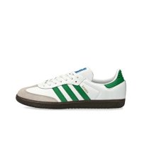IG1024 Samba White with Green Stripes (G)