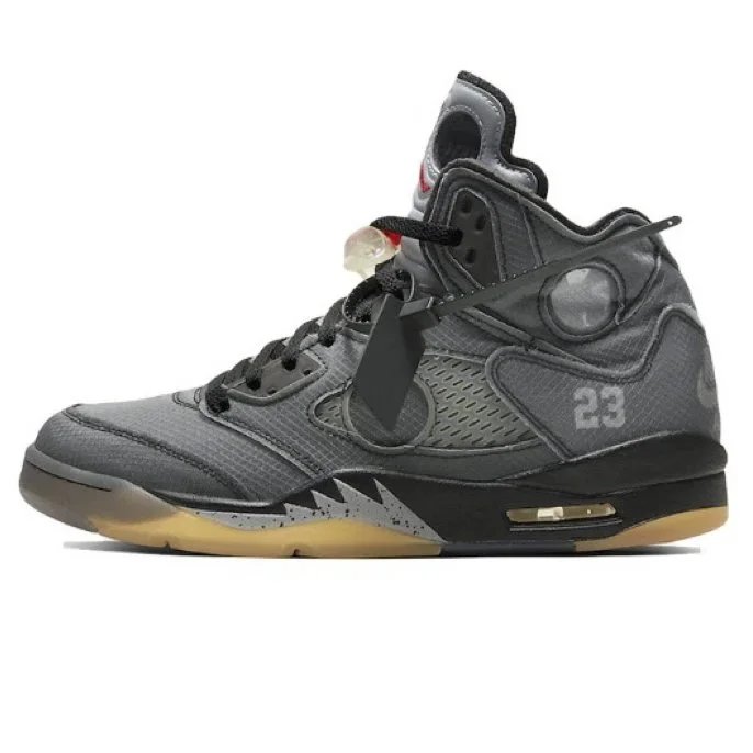 Air Jordan 5 Retro Dark Grey -001-A5Black(G)