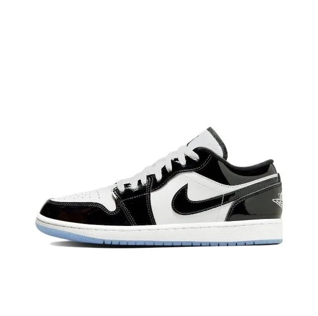 Air Jordan 1 Low SE Concord Patent Black White